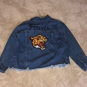 Love tree jean jacket